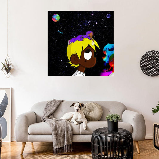 Lil Uzi Vert “LUV vs. The World Album HD Cover Music Print Poster - xonomax