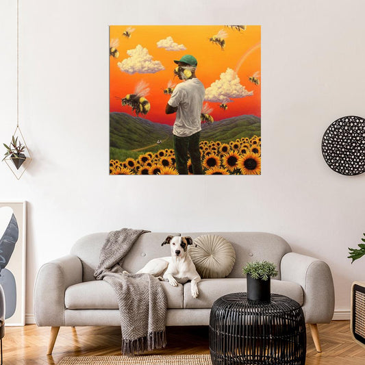 Tyler The Creator "Flower Boy" Album HD Cover Art Music Poster - xonomax