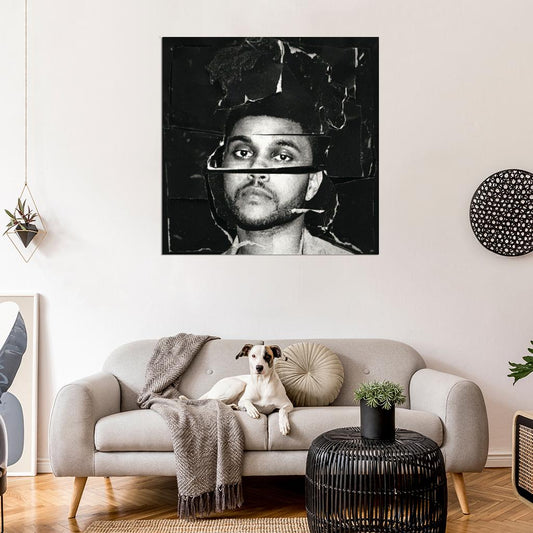 The Weeknd "Beauty Behind the Madness" Cover Poster - xonomax