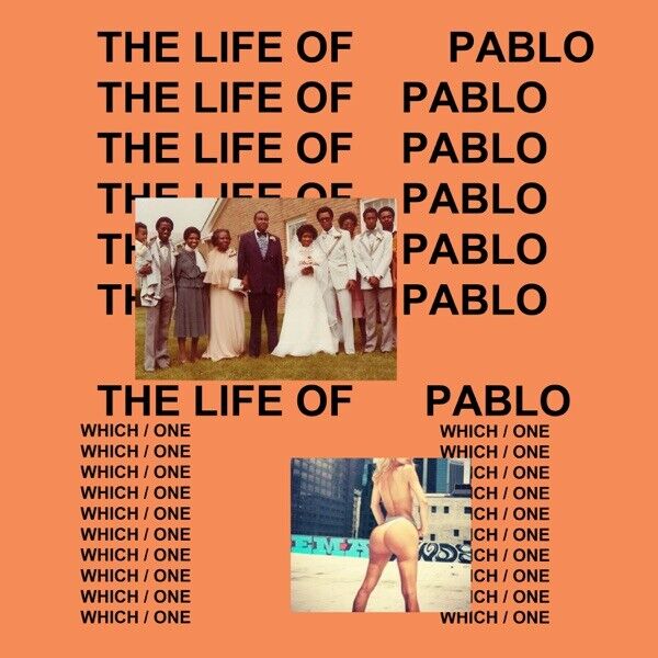 Kanye West "The Life Of Pablo" Album HD Cover Art Music Poster