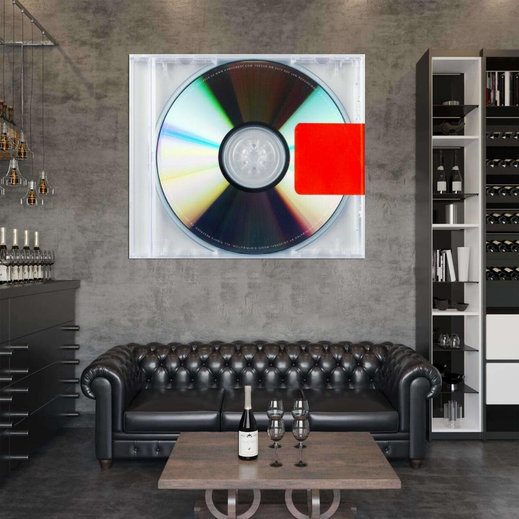 Kanye West "Yeezus" Album HD Cover Art Music Poster