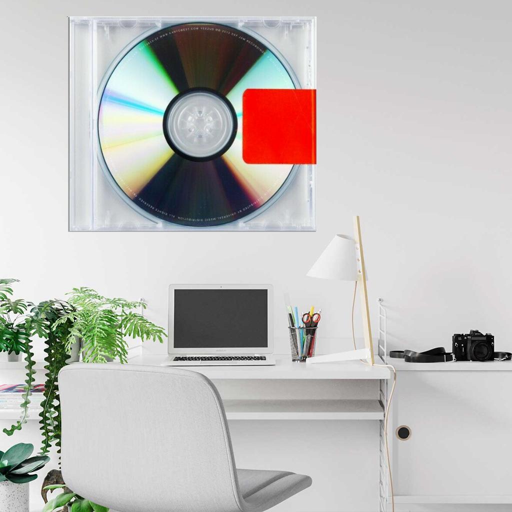 Kanye West "Yeezus" Album HD Cover Art Music Poster