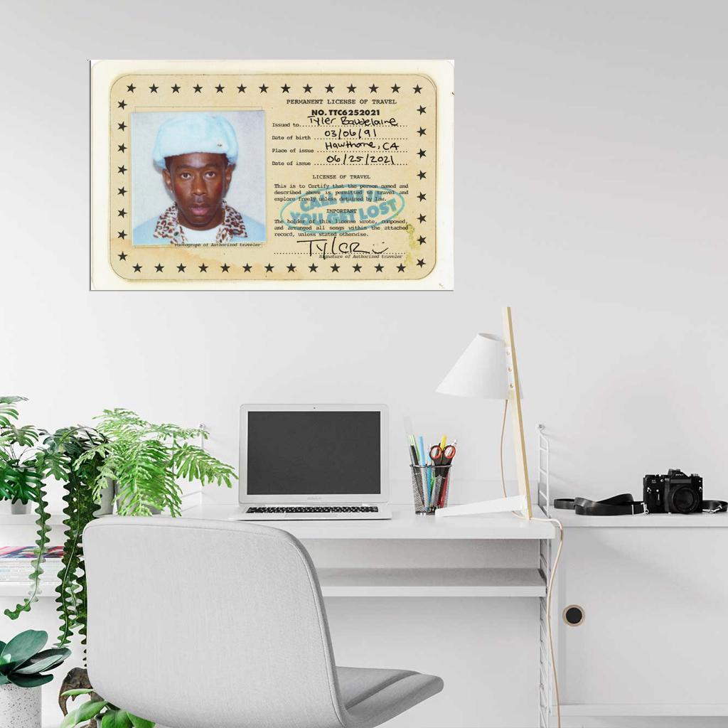 Tyler The Creator "CALL ME IF YOU GET LOST" Cover Music Poster - xonomax
