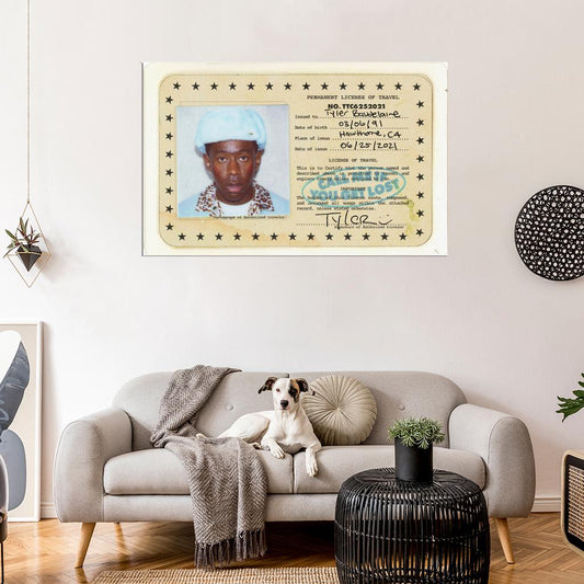 Tyler The Creator "CALL ME IF YOU GET LOST" Cover Music Poster - xonomax