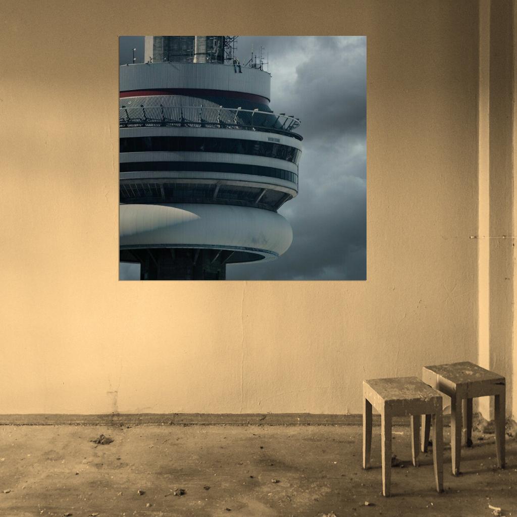Drake "Views" Music Album HD Cover Art Poster - xonomax