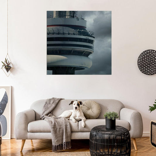 Drake "Views" Music Album HD Cover Art Poster - xonomax