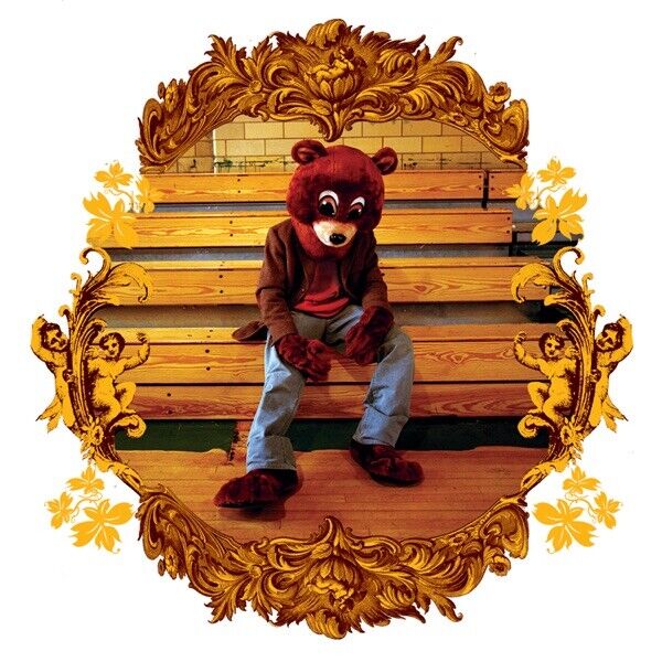 Kanye West "The College Dropout" Album HD Cover Music Poster