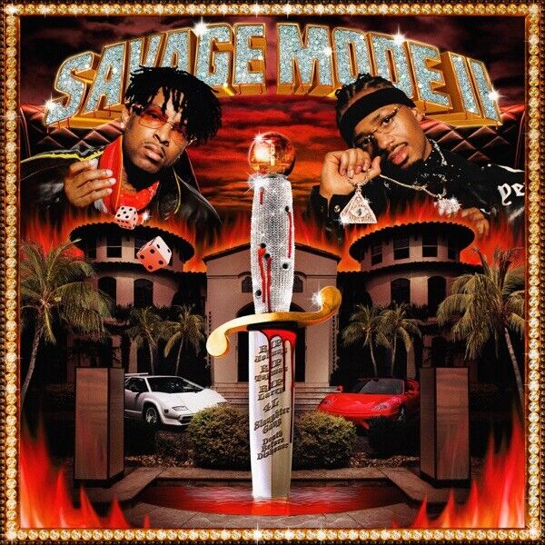 21 Savage & Metro Boomin "SAVAGE MODE II" Cover Music Poster