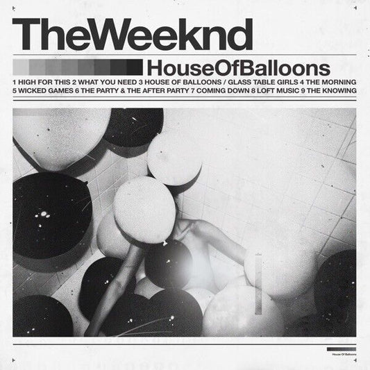 The Weeknd 'House of Balloons' Album HD Cover Music Poster - xonomax