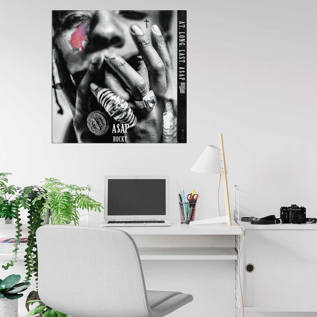 A$AP Rocky "AT.LONG.LAST.A$AP" Album HD Cover Art Music Poster