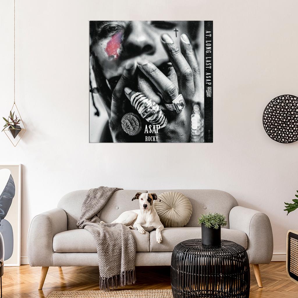 A$AP Rocky "AT.LONG.LAST.A$AP" Album HD Cover Art Music Poster