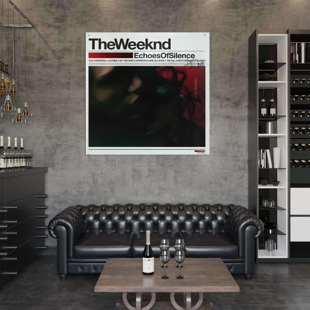 The Weeknd "Echoes of Silence" Album HD Cover Art Music Poster - xonomax