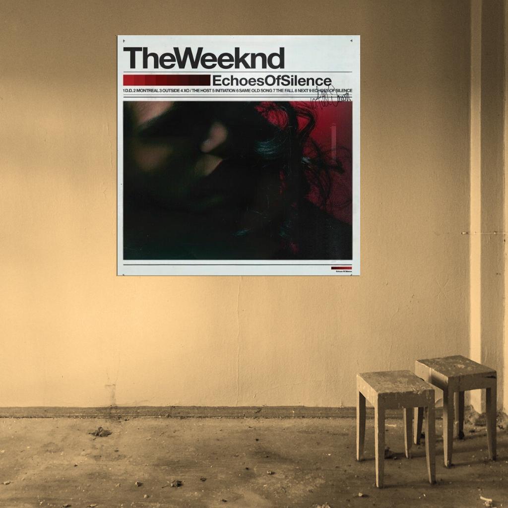 The Weeknd "Echoes of Silence" Album HD Cover Art Music Poster - xonomax