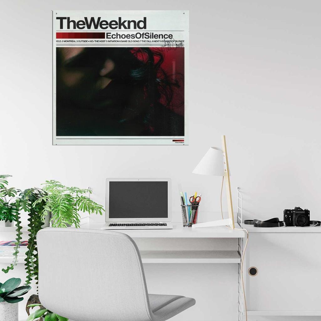 The Weeknd "Echoes of Silence" Album HD Cover Art Music Poster - xonomax