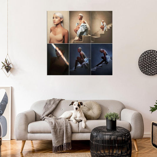 Ariana Grande Sweetener Album Desigh HD Cover Art Music Poster - xonomax