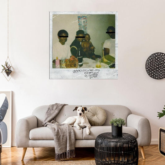 Kendrick Lamar "good kid m.A.A.d city" Cover Music Poster - xonomax