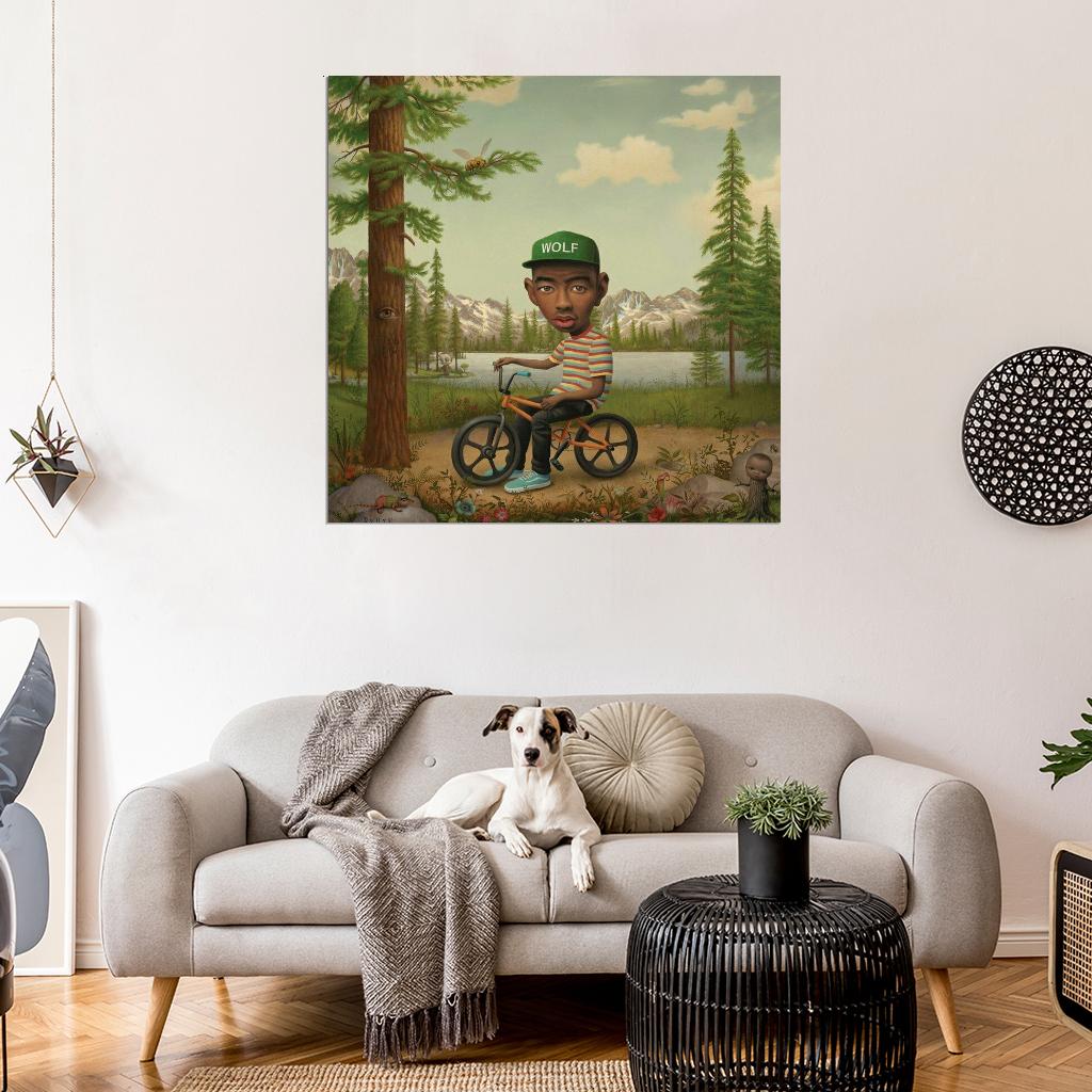 Tyler The Creator "Wolf" 2013 Album HD Cover Art Music Poster