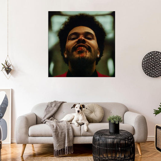 The Weeknd After Hours Music Album HD Cover Art Poster - xonomax