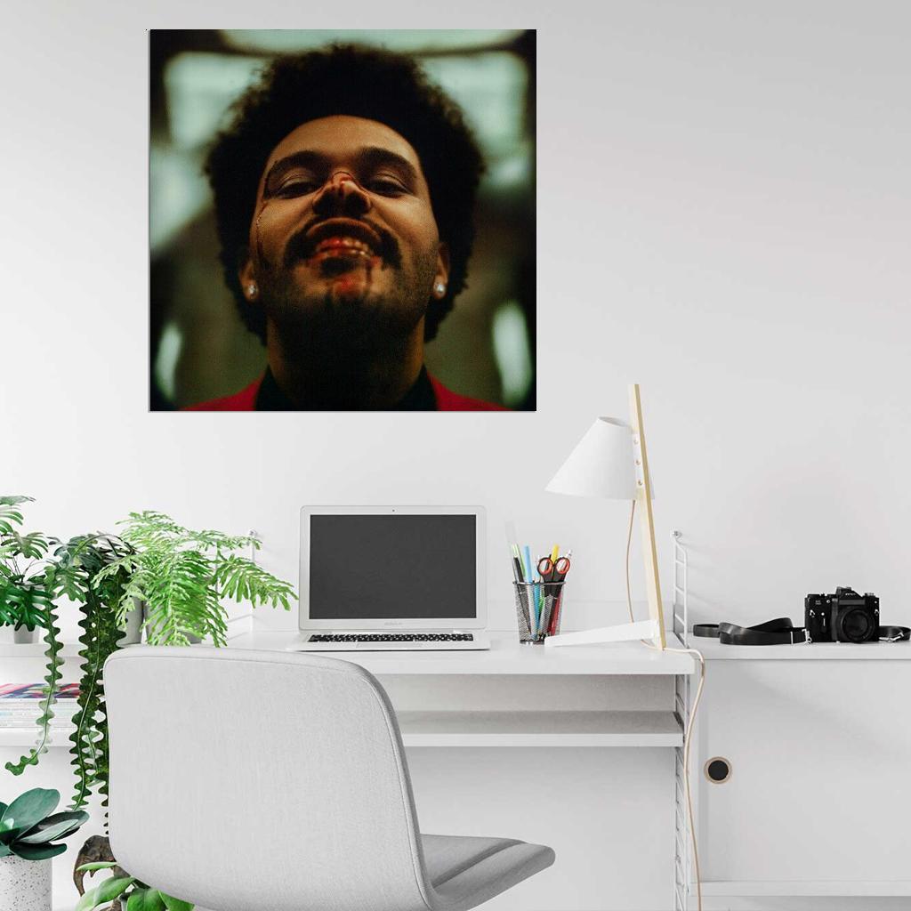 The Weeknd After Hours Music Album HD Cover Art Poster