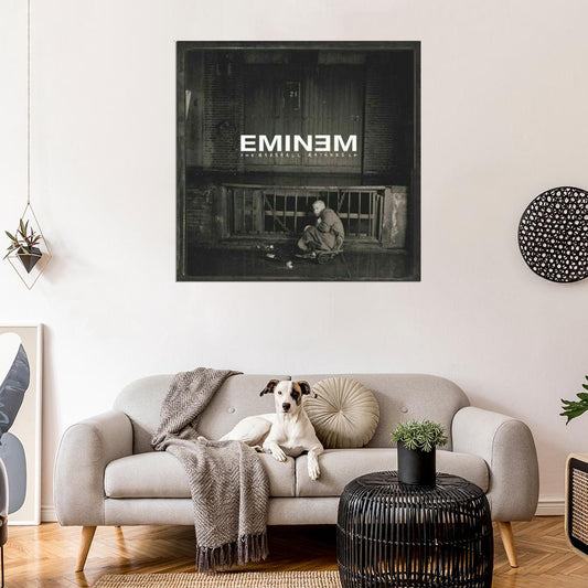 Eminem "The Marshall Mathers LP" Album HD Cover Music Print Poster - xonomax