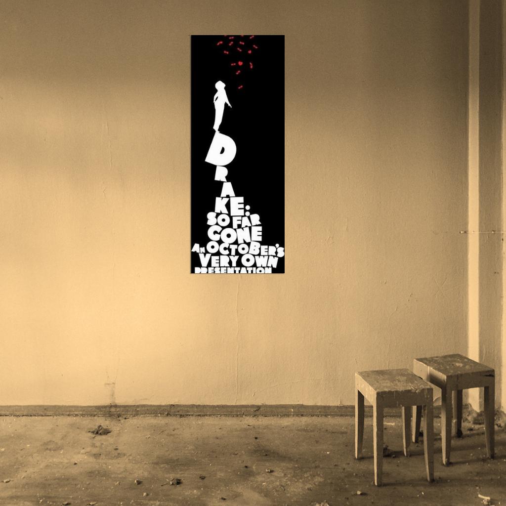 Drake "So Far Gone" Music Album HD Cover Art Poster - xonomax