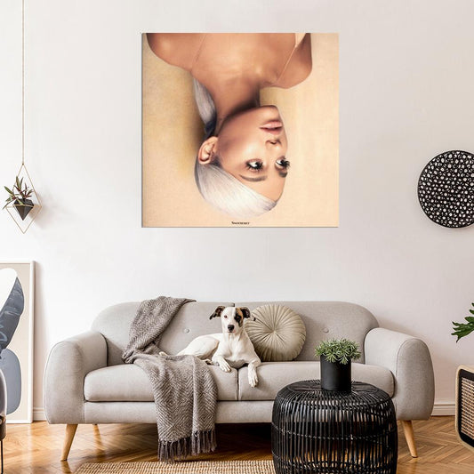 Sweetener Ariana Grande Album HD Cover Art Music Poster - xonomax