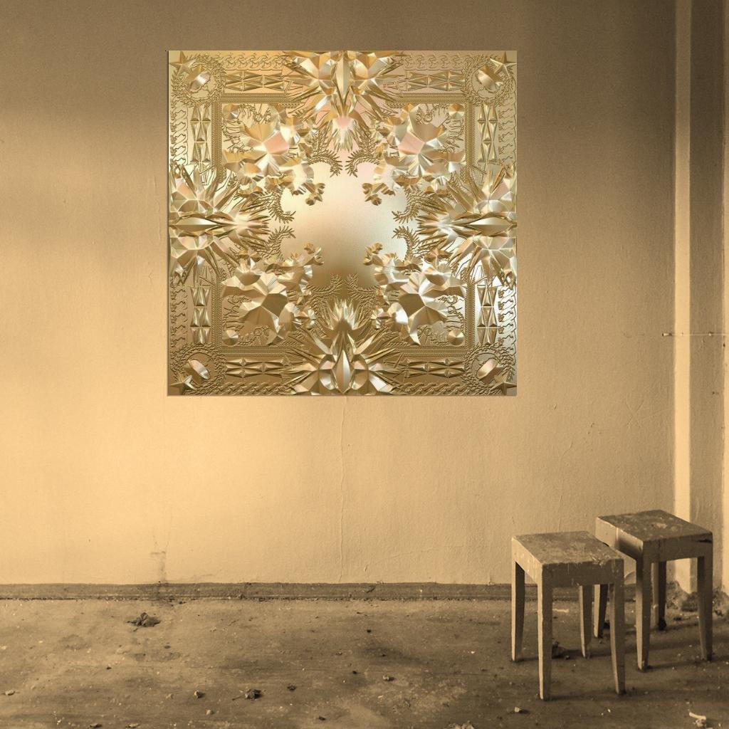 JAY-Z & Kanye West "Watch the Throne" Album Cover Music Poster