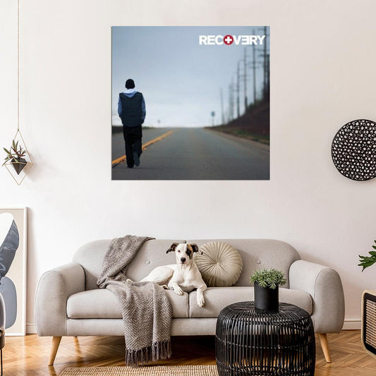 Eminem "Recovery" Music Album HD Cover Art Print Poster - xonomax