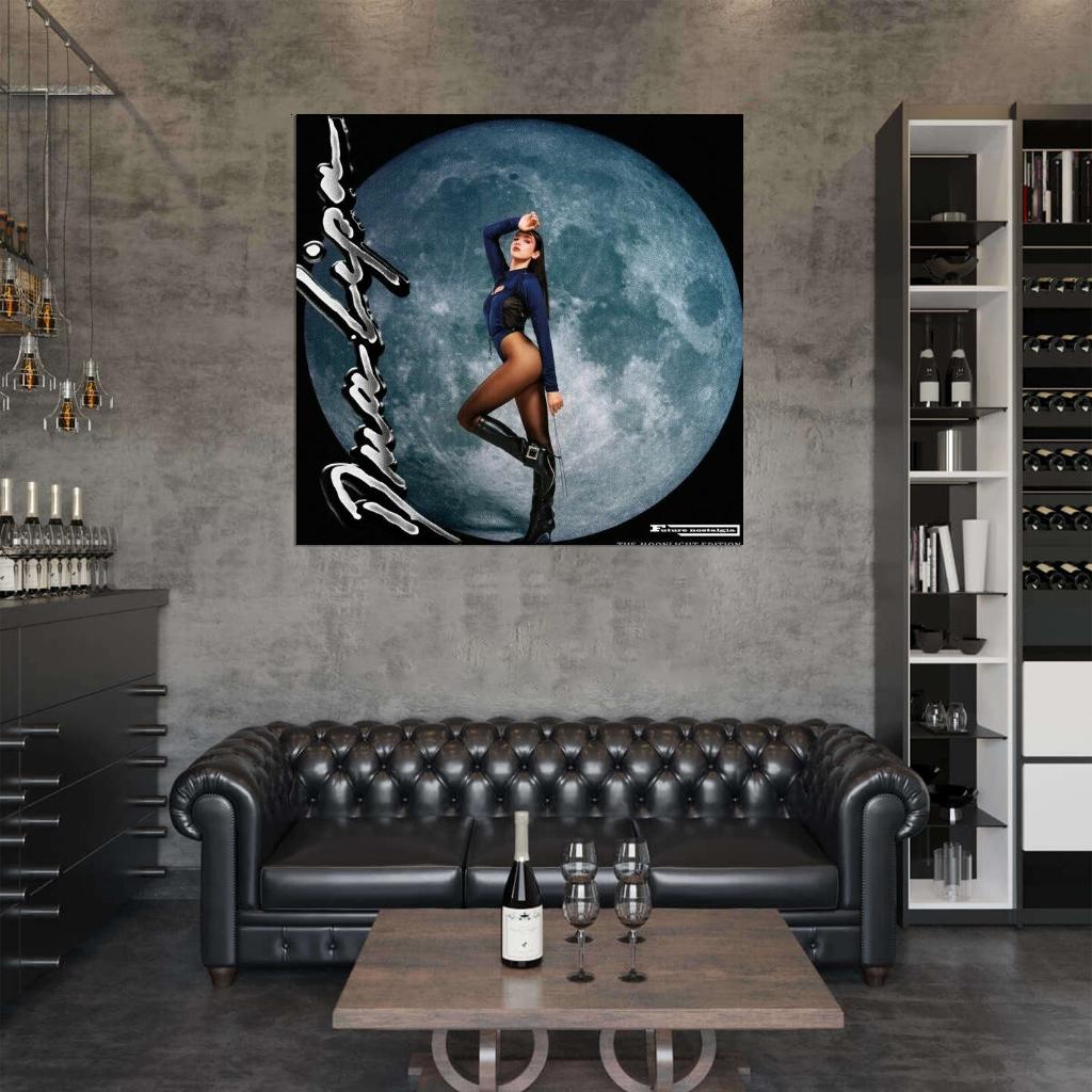Dua Lipa “Future Nostalgia (Moonlight Edition)” Music Print Poster