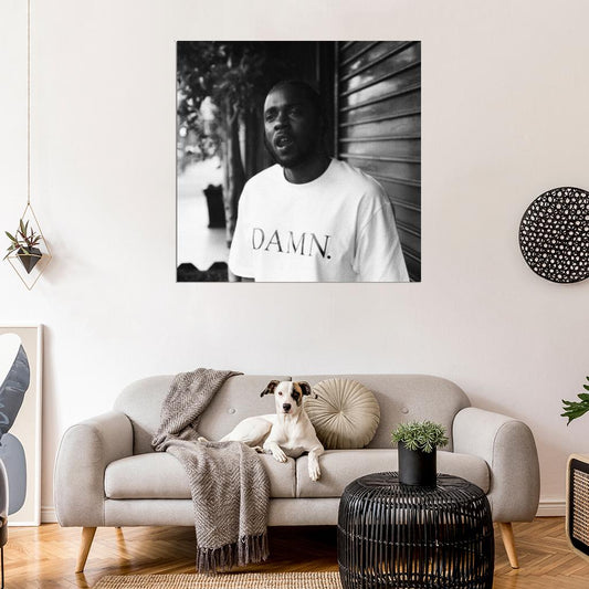 Kendrick Lamar "DAMN. COLLECTORS EDITION." Cover Music Poster - xonomax