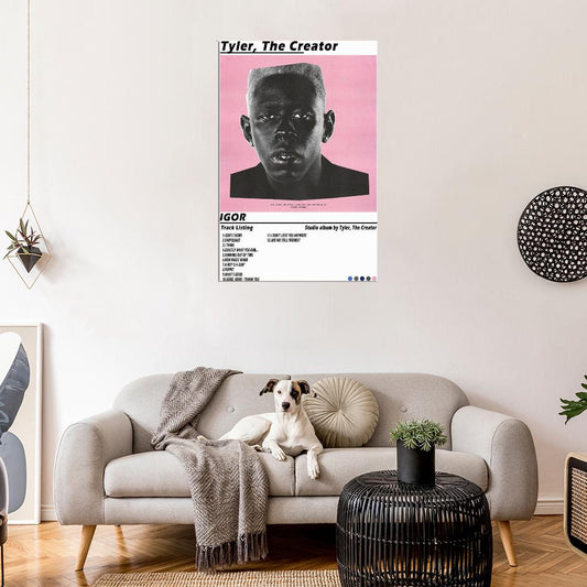 Tyler The Creator IGOR Album Cover Rap Cover Art Music Poster - xonomax