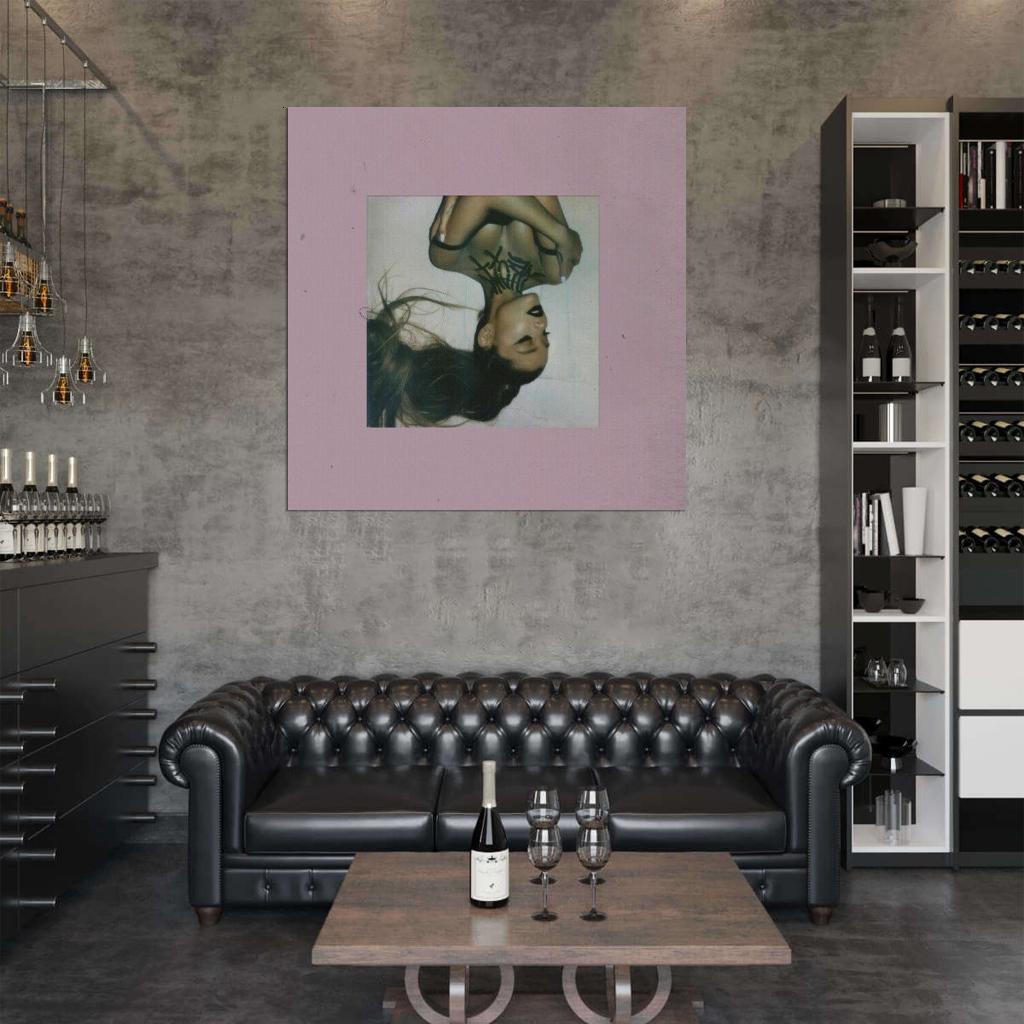 Thank U Next Ariana Grande Album HD Cover Art Music Poster - xonomax