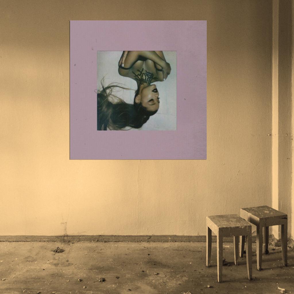 Thank U Next Ariana Grande Album HD Cover Art Music Poster - xonomax