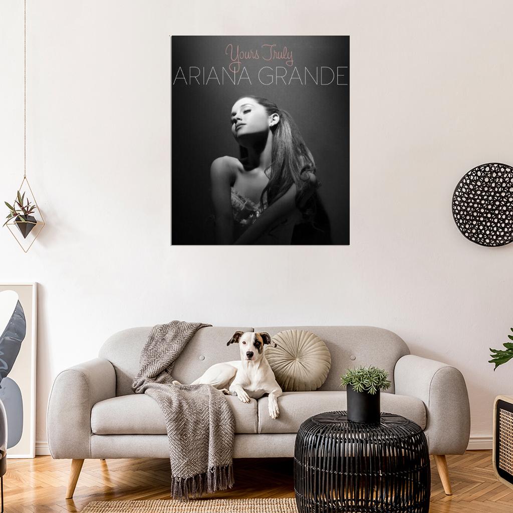 Ariana Grande “Yours Truly” Album HD Cover Art Music Poster - xonomax