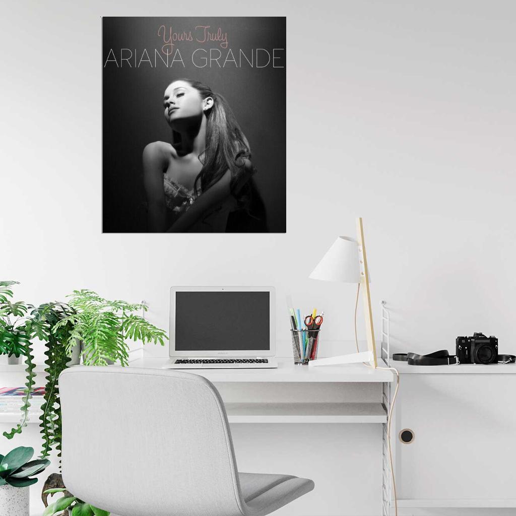 Ariana Grande “Yours Truly” Album HD Cover Art Music Poster - xonomax