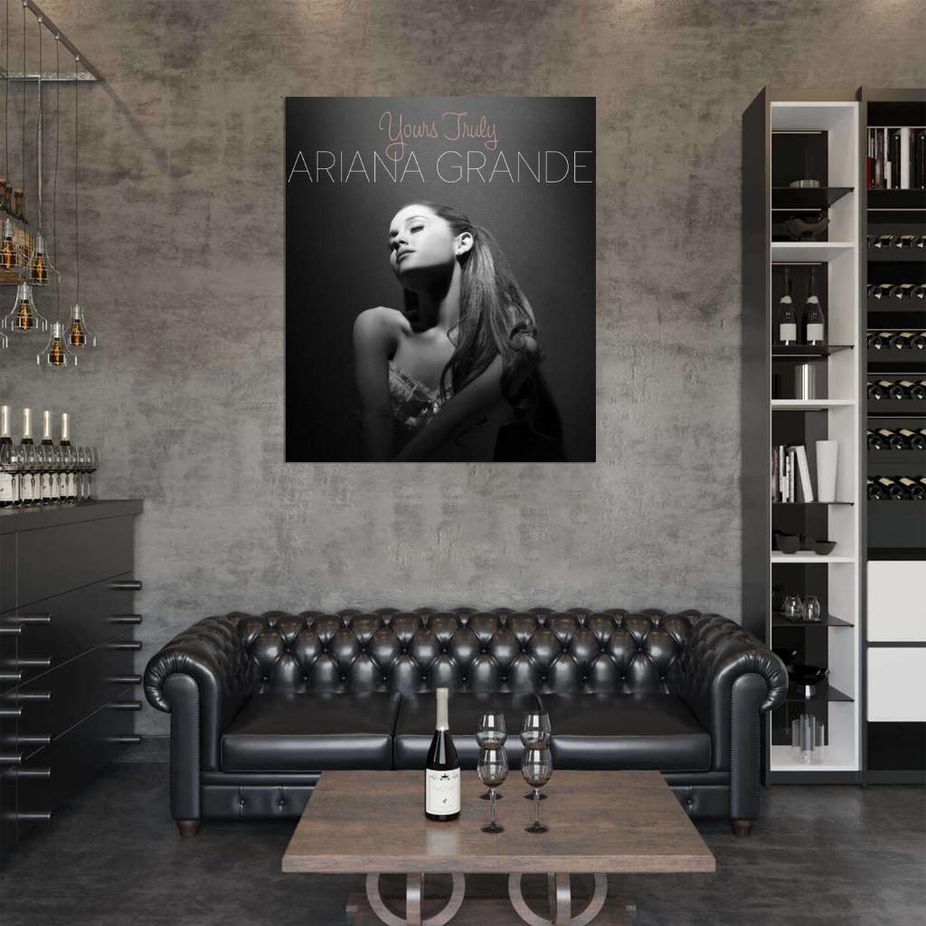 Ariana Grande “Yours Truly” Album HD Cover Art Music Poster - xonomax