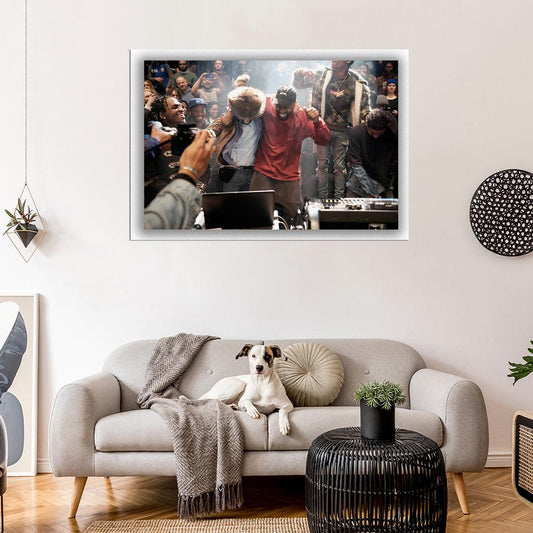 Kanye West The Life Of Pablo Rap HD 16 Cover Art Music Poster - xonomax