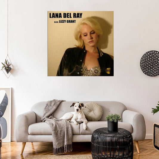 Lana Del Ray A.K.A. Lizzy Grant Album Cover Print Poster - xonomax