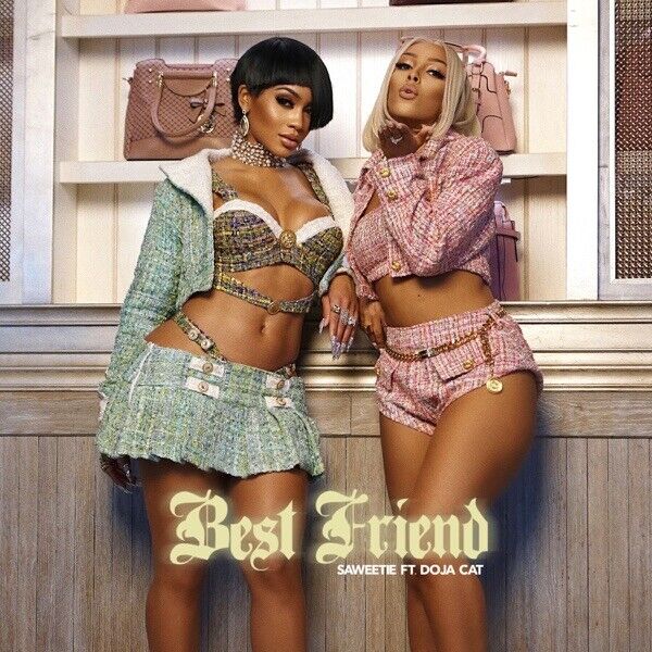 Saweetie “Best Friend (feat. Doja Cat)” Cover Poster