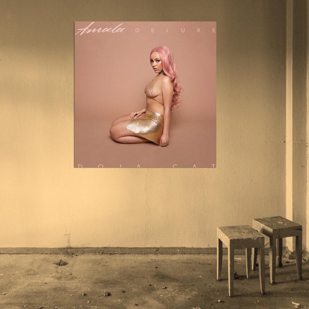 Doja Cat "Amala" Music HD Cover Art Poster - xonomax