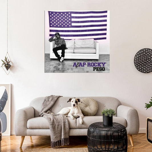 A$AP Rocky “Peso” Music Album HD Cover Art Poster - xonomax