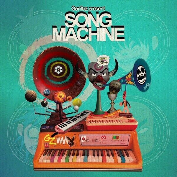 Gorillaz "Song Machine Season One: Strange Timez Wall Print Poster - xonomax