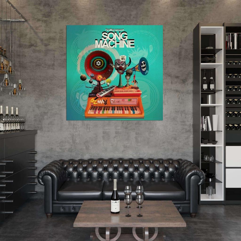 Gorillaz "Song Machine Season One: Strange Timez Wall Print Poster