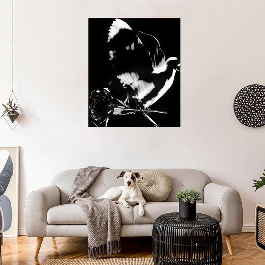 Pop Smoke Shoot for the Stars Aim for the Moon Print Poster - xonomax