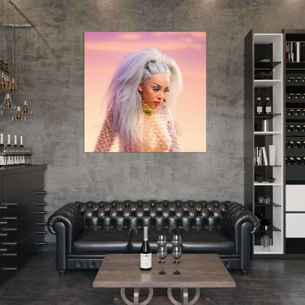 Doja Cat "Planet Her" Music Album HD Cover Art Poster