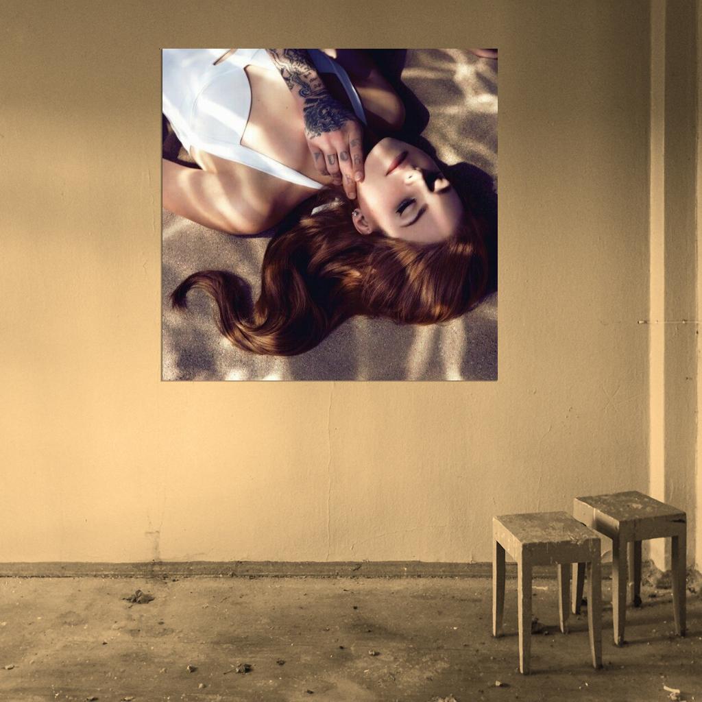 Lana Del Rey "Blue Jeans" Album HD Cover Art Print Poster