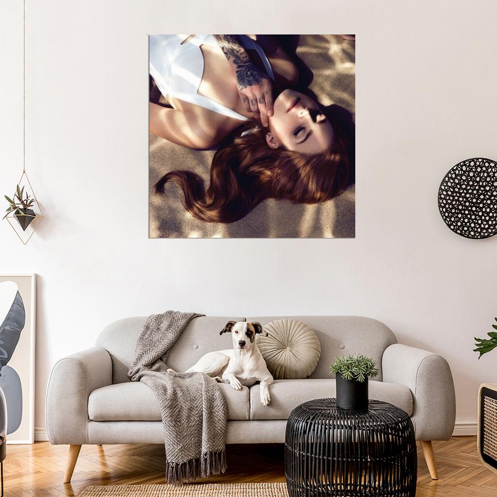 Lana Del Rey "Blue Jeans" Album HD Cover Art Print Poster