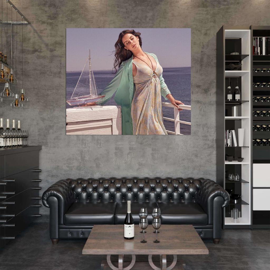 Lana Del Rey Music Photo HD Cover Art Print Poster - xonomax