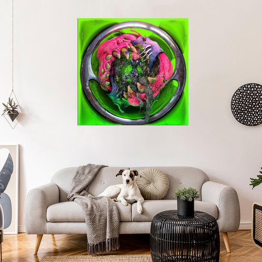 Lady Gaga "Dawn Of Chromatica" Album HD Cover Print Poster - xonomax