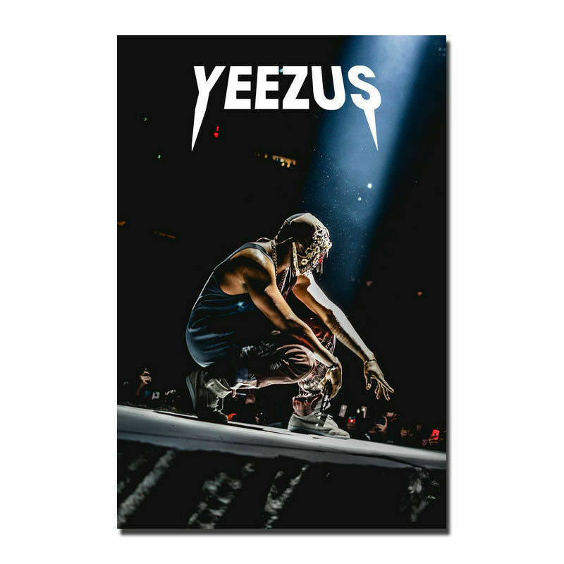 Kanye West Yezzy USA Grammy Rap HIP HOP Star Music Poster